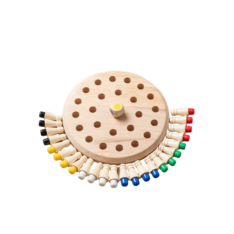 atminties lavinimas Montessori medinis atminties lavinimo žaidimas - Image 1