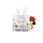 Minkšta knygutė kūdikiams Fermos gyvūnai