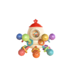 Montessori sensorinis žaislas dygstantiems dantukams