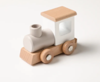 Medinis traukinukas-dėlionė - Image 3