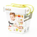 CUBIKA medinių kaladėlių rinkinys Miestas berniukams - Image 4