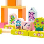 CUBIKA medinių kaladėlių rinkinys Miestas mergaitėms - Image 2