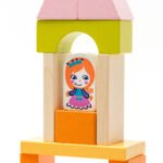 CUBIKA medinių kaladėlių rinkinys Miestas mergaitėms - Image 4