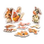 CUBIKA dėlionė Ūkio gyvūnai - Image 2