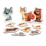 CUBIKA dėlionė Kalnų gyvūnai - Image 3