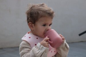 Silikoninis puodelis 3 in 1 Rosa - Image 4