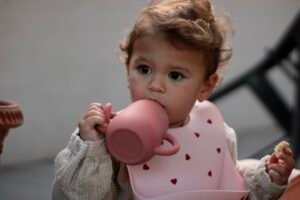 Silikoninis puodelis 3 in 1 Rosa - Image 5