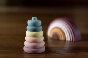 Silikoninė žiedų piramidė - Image 4